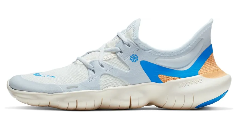 Nike Free RN 5 Just Do It Grey Blue Hero (CI1289-001)