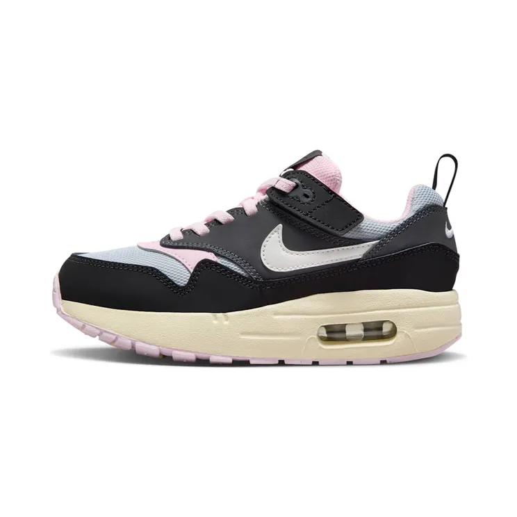 Nike Air Max 1 EasyOn “Black / Anthracite / Pink Foam / Summit White” (DZ3308-004)