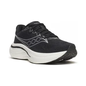 SAUCONY Ride 19 Wide “Black / Silver” (S11056-100)