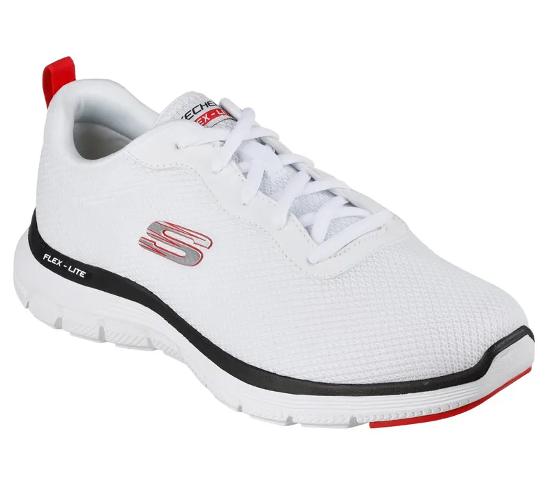 Skechers Flex Advantage 4.0 – Providence Sneaker Wht/Black/Red