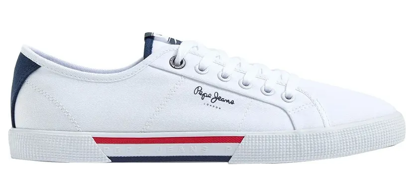 Pepe Jeans PèPè sneaker Donkerblauw / Rood / Wit (PMS30816-800)