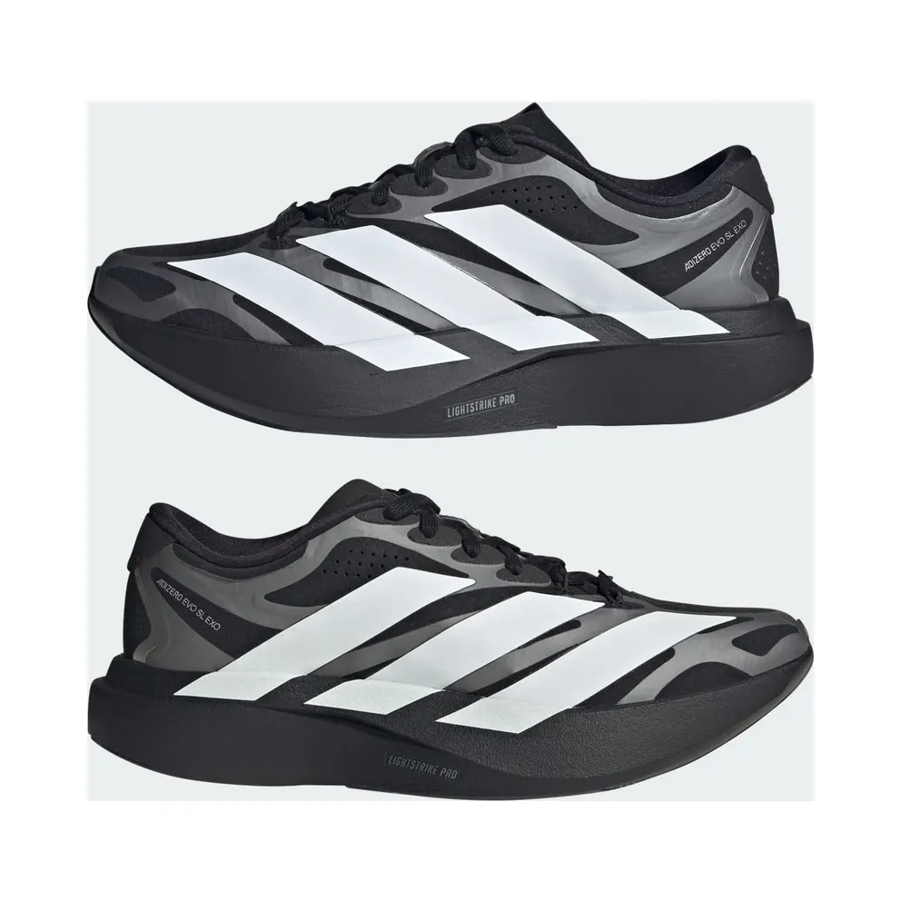 Adidas Adizero EVO SL EXO Core Black / Cloud White / Iron Metallic (KI4783)