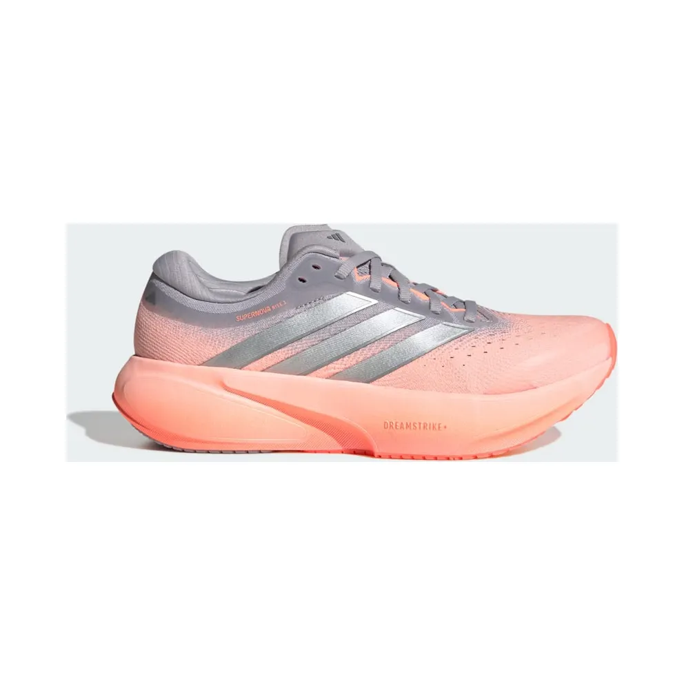 Adidas Supernova Rise 3 Running Shoes Clear Orange / Silver Metallic / Glory Grey (JR7372)