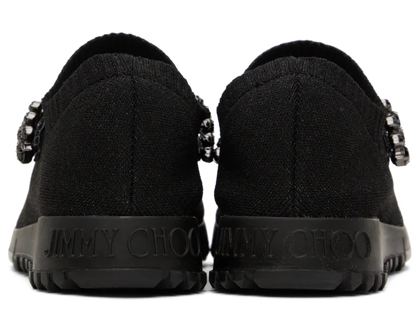 Jimmy Choo Black Verona Sneakers (VERONA KOY) (2)