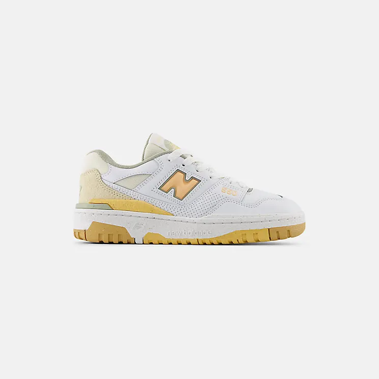 New Balance 550 White Peach Blossom (GSB550EB)