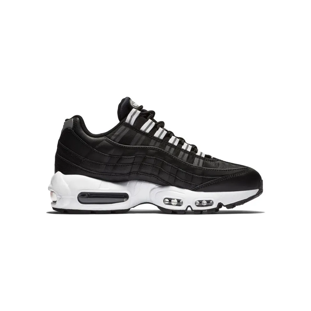 Nike Air Max 95 Black Reflect Silver (W) Black/Reflect Silver-Black-White (307960-020)