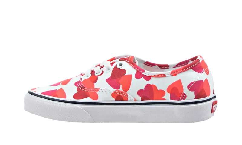 Vans Authentic “Valentine Hearts” “True White-Red” (VN0A348A40Q)