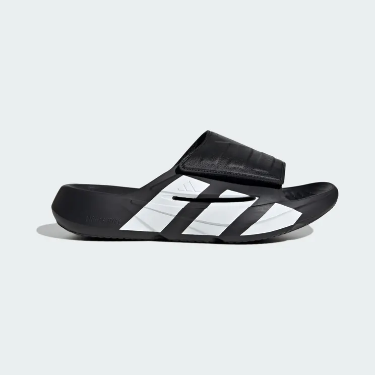 adidas Lightblaze Slides Black White (JR1253)