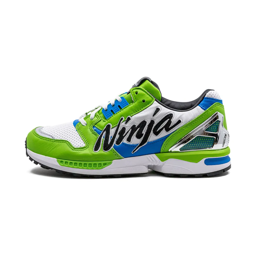 adidas ZX 8000 Kawasaki Schuh Semi Solar Green / Semi Solar Green / Bright Blue (GW3358)