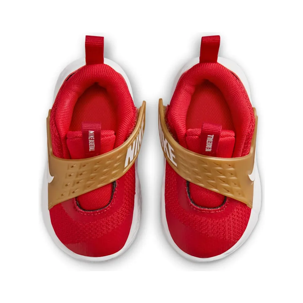 Nike Team Hustle D 12 University Red Metallic Gold (HF6281-603)