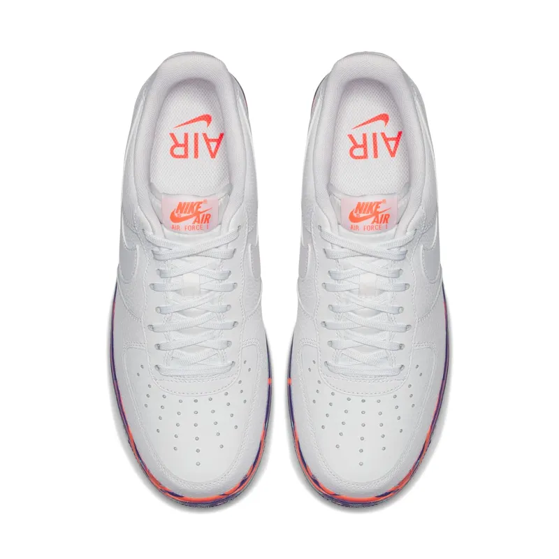 Nike Air Force 1 Low White Multi-Color Marble White/White-Vast Grey (AJ9507-100)