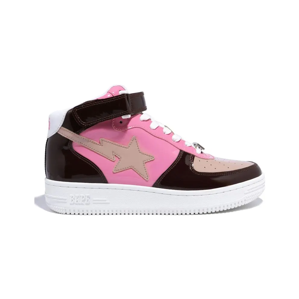 A Bathing Ape Bape Sta Mid Brown Pink Tan (2020) (1G30191004)