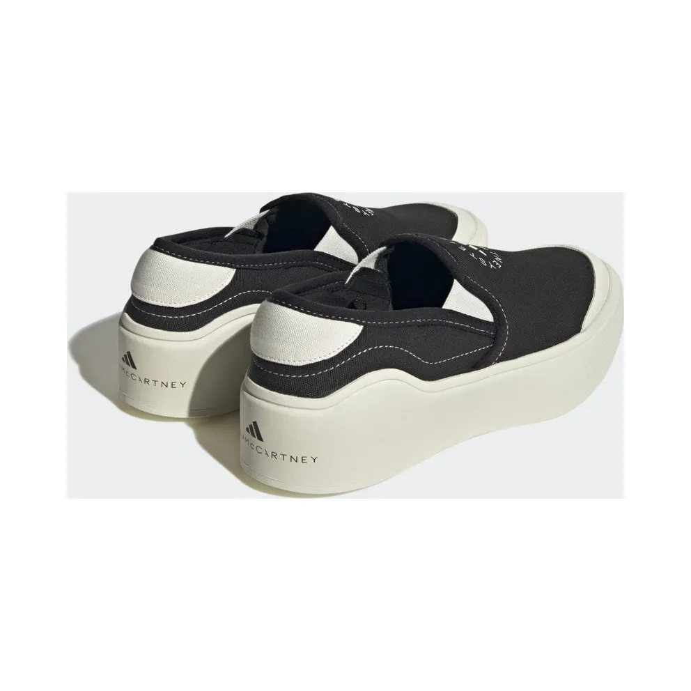 Adidas adidas by Stella McCartney Court Slip-On Core Black / Off White / Cloud White (HP2772)