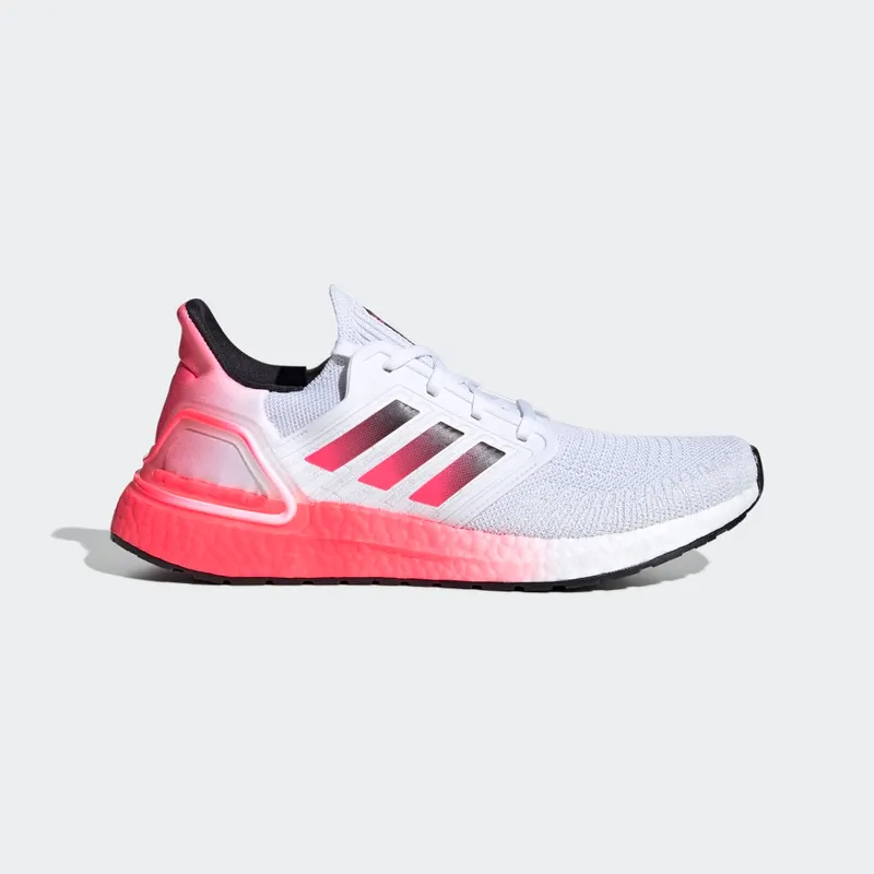 Adidas UltraBoost 20 ‘Pink Gradient’ Cloud White/Core Black/Signal Pink (EG5177)