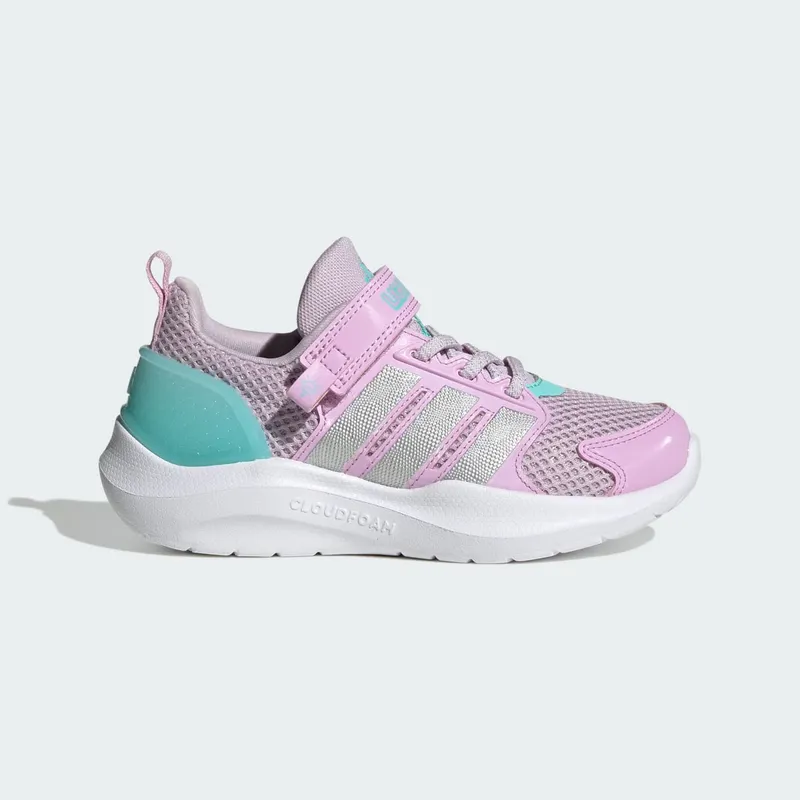Adidas LIGHTORAMA Shoes CHILDREN Ice Lavender / Silver Metallic / Flash Aqua (HQ9254)