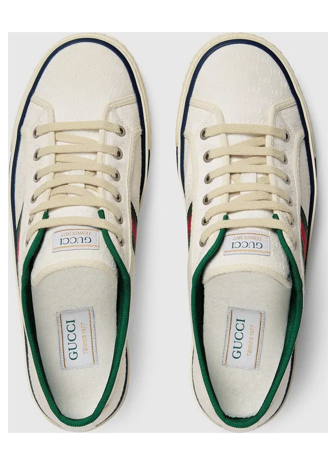 Gucci Tennis 1977 Mini GG White (3)