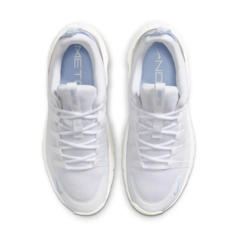 Nike Free White/Hydrogen Blue/Metallic Silver/White (II7406-100)