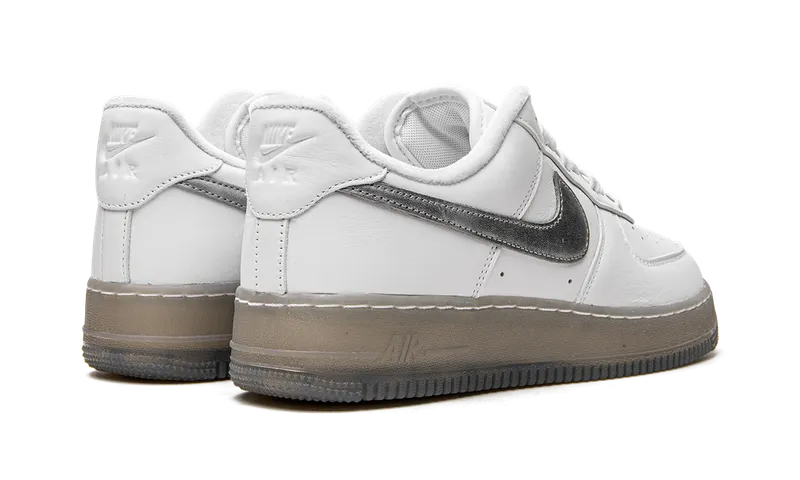 Nike Air Force 1 “White / Metallic Silver” (DX3945-100)