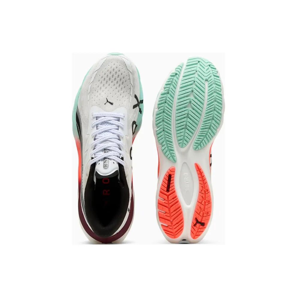 Puma Velocity Nitro 4 Hyrox White Mint Melt Glowing Red (311911-01)
