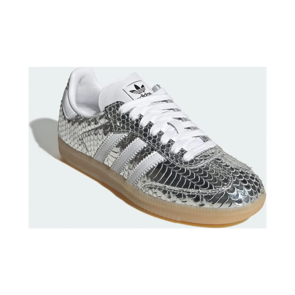 Adidas Samba Slangenprint Silver Metallic (IH9016)