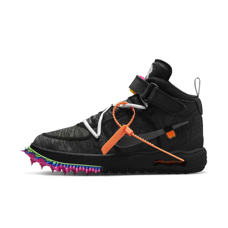 Nike Air Force 1 x Off-White Mid Black (DO6290-001)