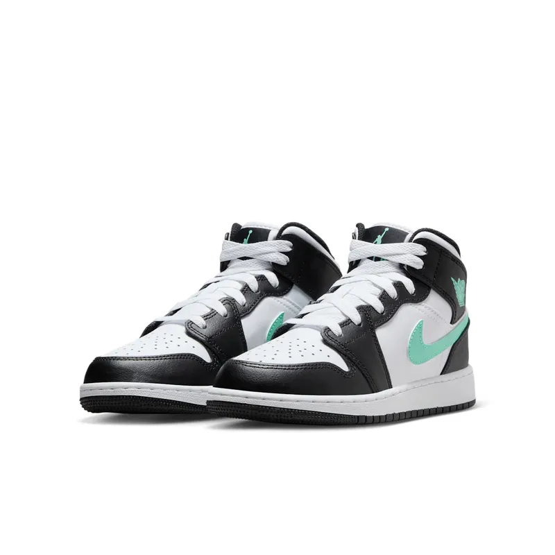 Air Jordan 1 Mid Green Glow (GS) (DQ8423-103)