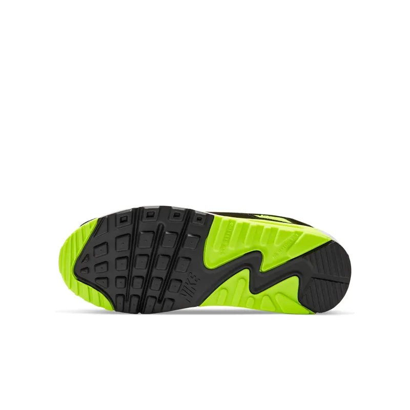 Nike Air Max 90 OG Volt 2020 (GS) White/Particle Grey-Black-Volt (CD6864-101)