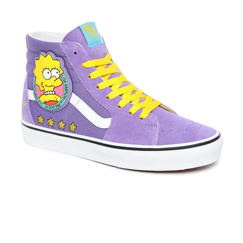 Vans Sk8-Hi The Simpsons Lisa (2020) (VN0A4BV617G)