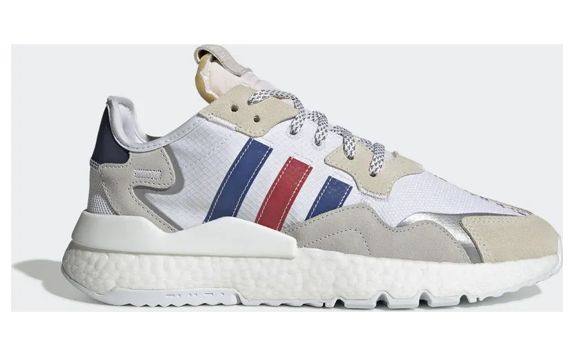 Adidas Nite Jogger ‘White Royal Scarlet’ Cloud White/Collegiate Royal/Scarlet (FV3586)