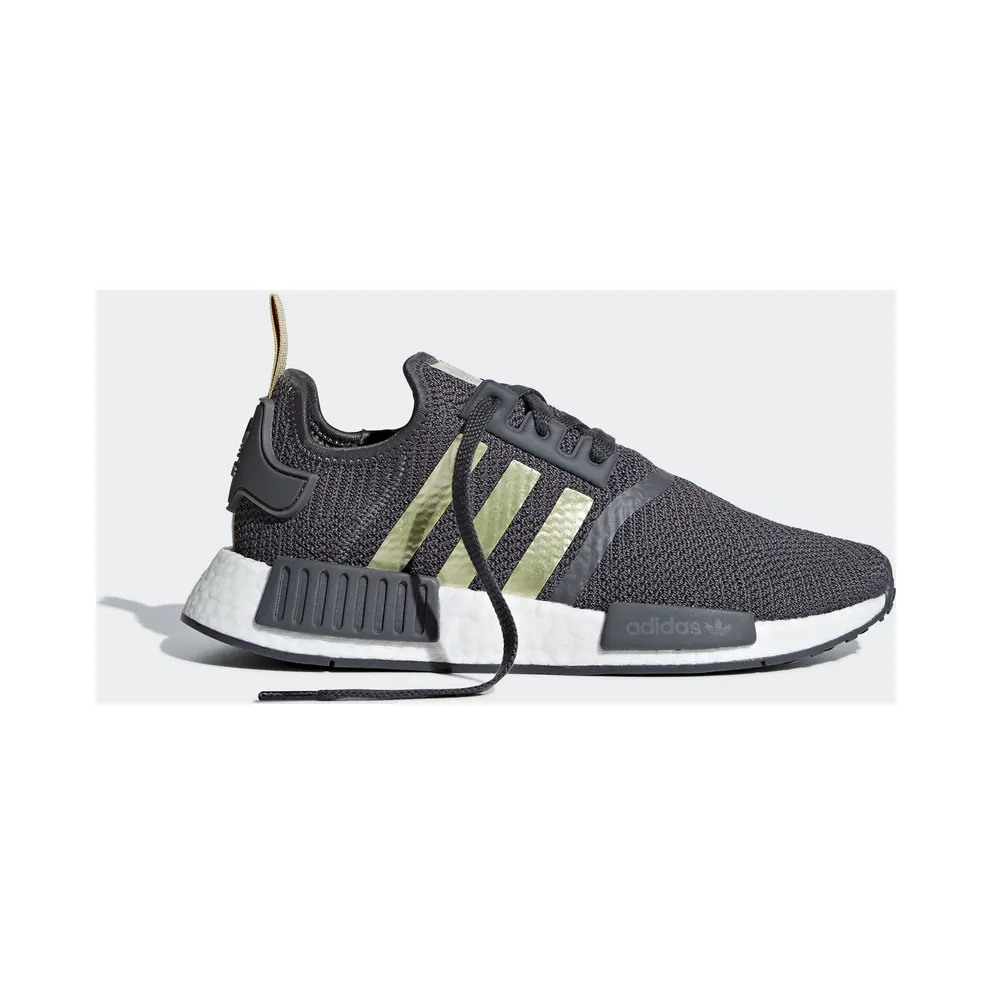 adidas NMD R1 Grey Five Gold Metallic (W) Grey Five/Gold Metallic/Pyrite (B37651)