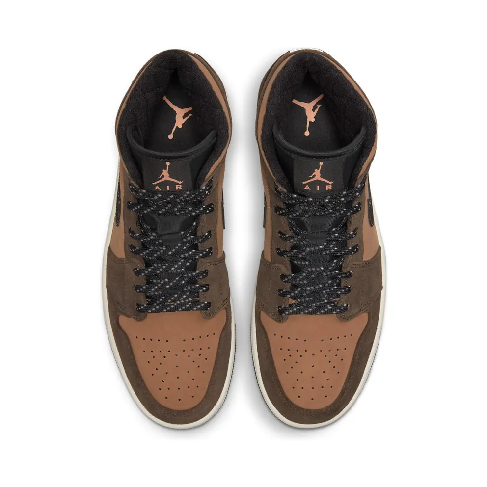 Jordan 1 Mid SE Dark Chocolate (GS) (DC7294-200)