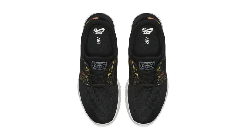 Nike SB Stefan Janoski Max Floral Black/Multi-Color-Black (631303-029)