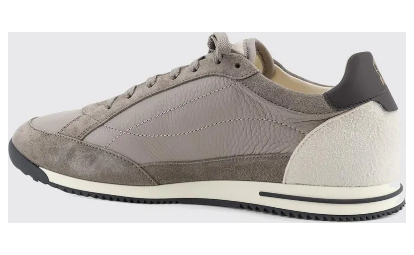 Brunello cucinelli Leather Sneakers Smoke Grey (MZUKOKA348CYL24) (2)