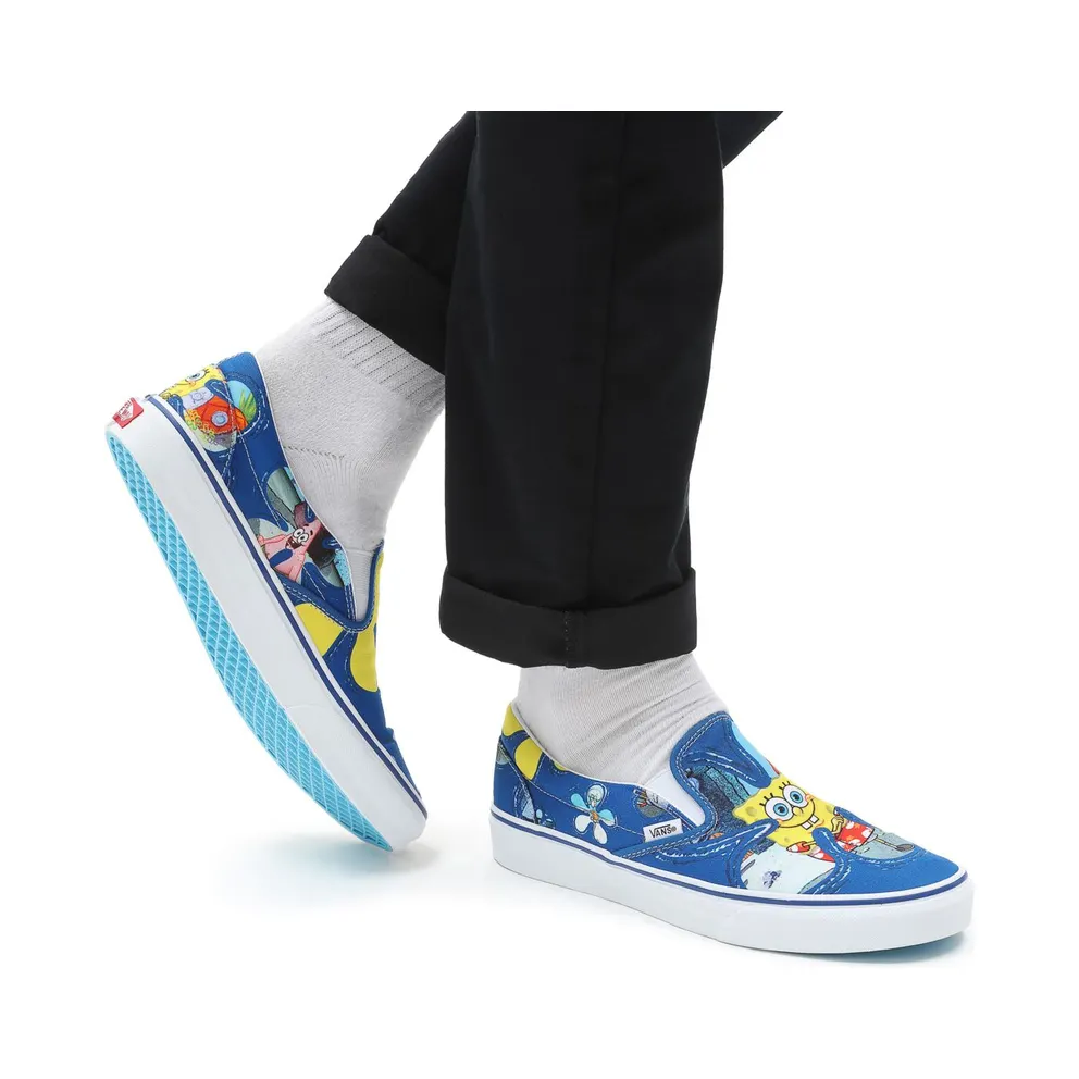 VANS Vans X Spongebob Classic Slip-on Shoes Black (VN0A33TBYZ1)