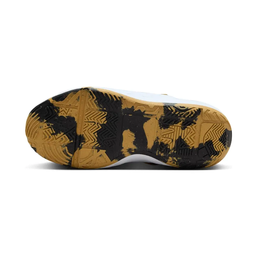 Nike Team Hustle D 12 Black Metallic Gold White (HF6280-003)