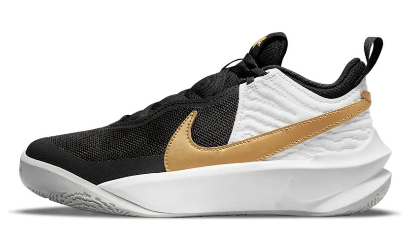 Nike Team Hustle D 10 Black Metallic Gold (CW6735-002)