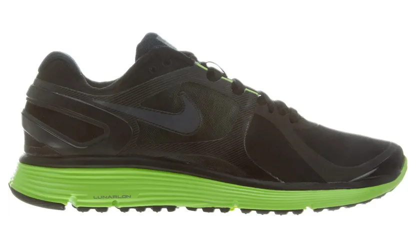 Nike Lunareclipse+2 Shield Black/Dark Grey-Electric Green