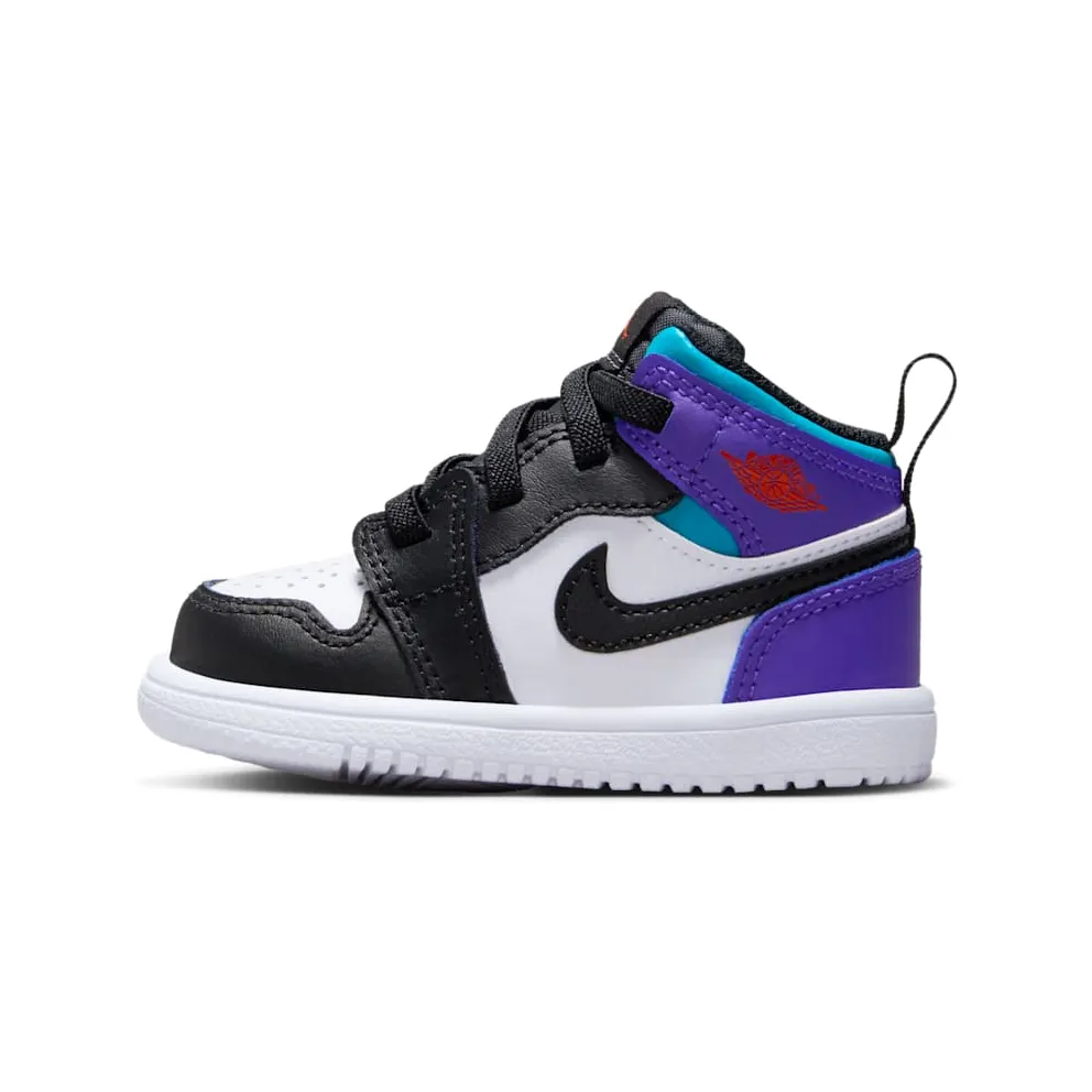 Jordan 1 Mid ALT White Bright Concord True Red Black (DR9744-154)