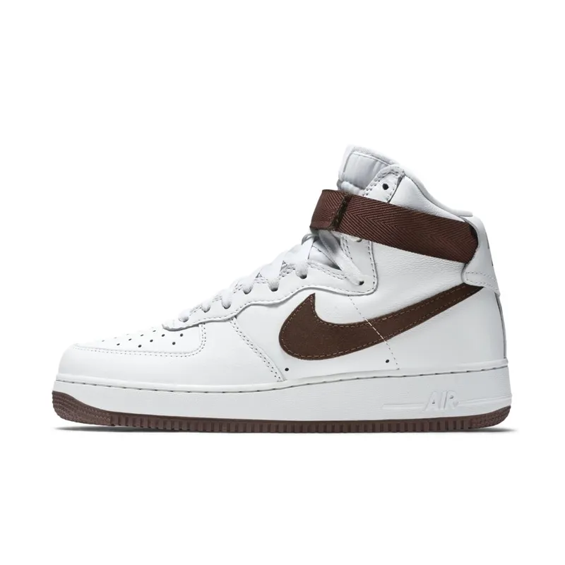 Nike Air Force 1 Hi Retro Qs Summit White/Chocolate Summit White/Chocolate (743546-102)