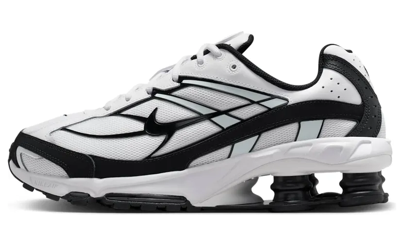 Nike Shox White/White/Black/Black (IO4296-100)