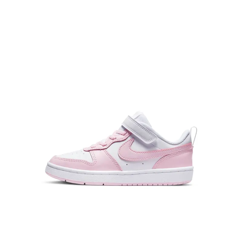 Nike Court Borough Low 2 White Pink Foam (DQ0473-100)