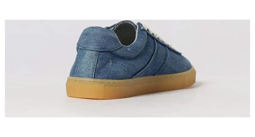 Copenhagen Paia Cotton Denim Sneakers Gnawed Blue (CPH98DENBLU) (2)