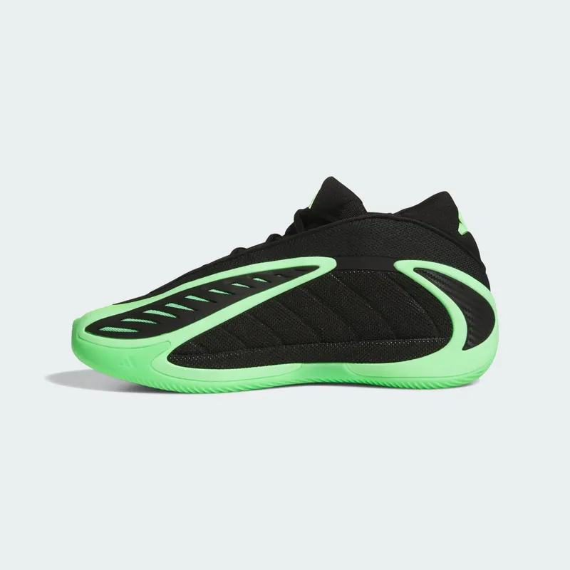 Adidas Anthony Edwards 2 Core Black / Lime Burst / Core Black (JR1572)