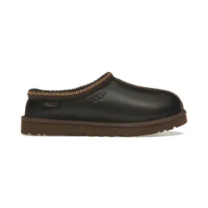 UGG Tasman LTHR Regen Slipper Ironwood (1163890-IWD)