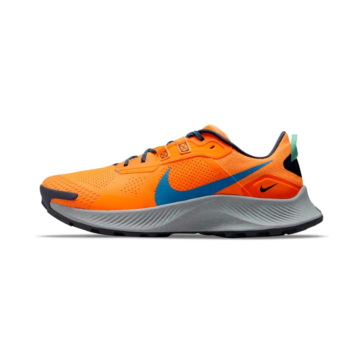 Nike Pegasus Trail 3 “Total Orange / Wolf Grey / Obsidian / Signal Blue” (DA8697-800)