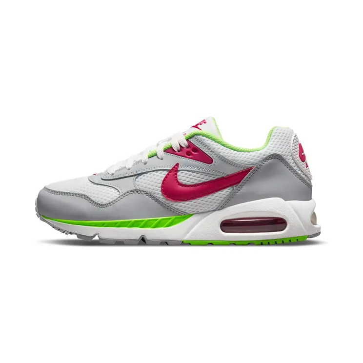 Nike AIR MAX CORRELATE MNS White Fireberry Lime Green “White / Pure Platinum / Wolf Grey / Fireberry” (511417-163)