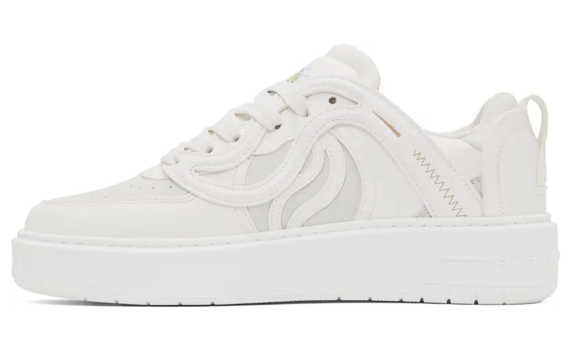 Stella McCartney White S-Wave 1 1902 Ice (810140 e00060) (3)