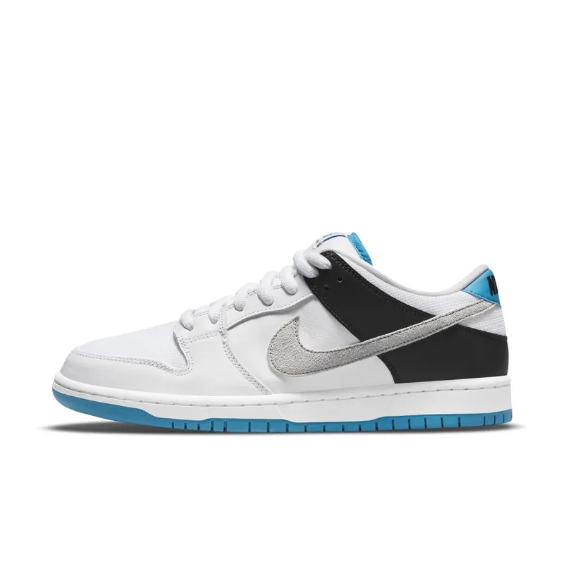 Nike SB Dunk Low Laser Blue – “White / Black / Laser Blue” (BQ6817-101)