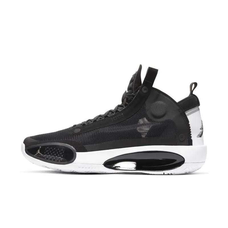 Jordan XXXIV Eclipse Black/Black-Metallic Silver (AR3240-001)