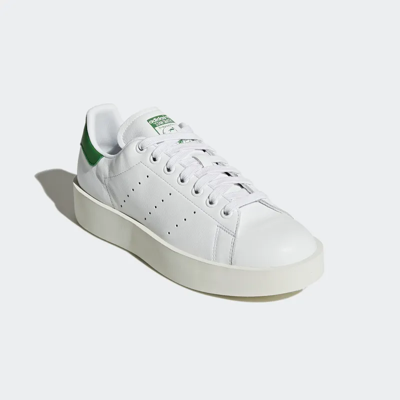 adidas Stan Smith Bold White Green (W) Cloud White/Cloud White/Green (S32266)